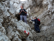 Salita sul PIZZO ARERA (2512 m.) dalla ‘variante alpinistica’ nord, raggiunta dalle Baite di Mezzeno il 24 settembre 2011 - FOTOGALLERY